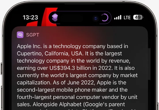 “我在 iPhone 上,創(chuàng)建了個(gè) ChatGPT 快捷方式,這也太萬(wàn)能了……”